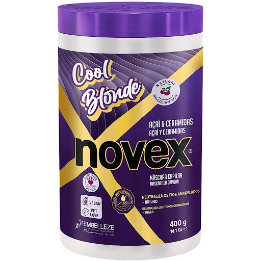 Baño de crema Cool Blonde NOVEX Matizador NOVEX
