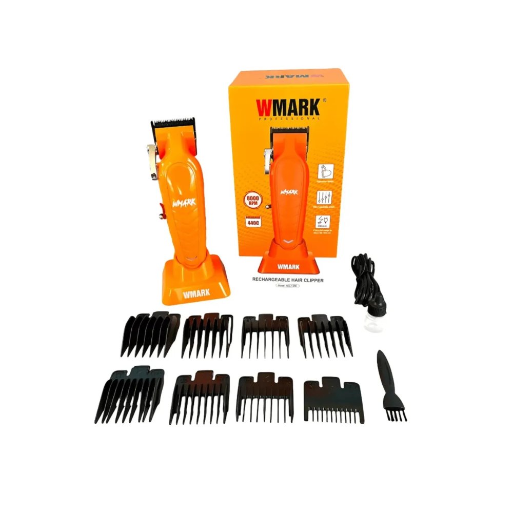 Maquina barberia trimmer ng-339 orange wmark
