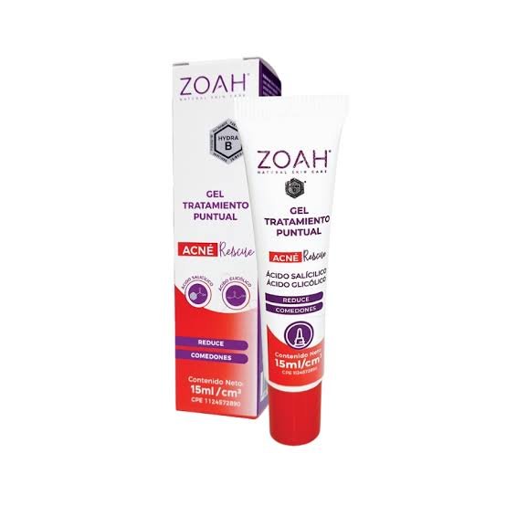 Gel TRATAMIENTO PUNTUAL ZOAH Acne Rescue 30ml
