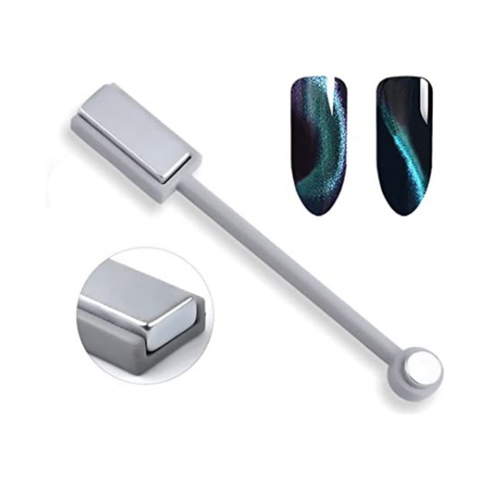 Iman de punta rectangular