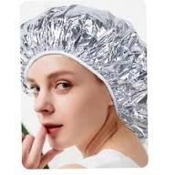Gorro termico plateado