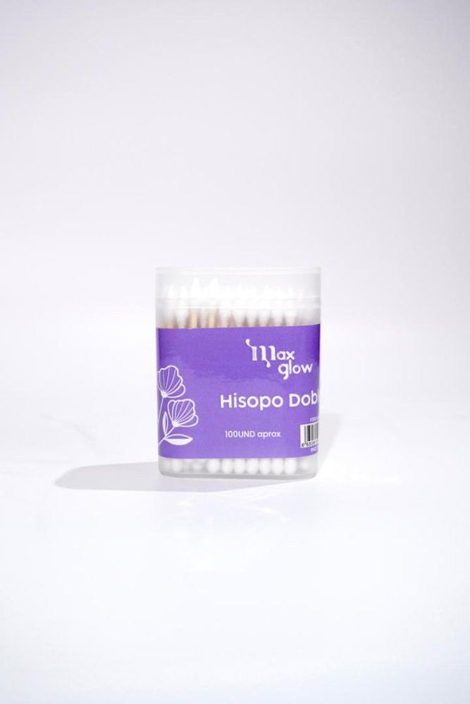 Hisopo Doble Punta MAXGLOW