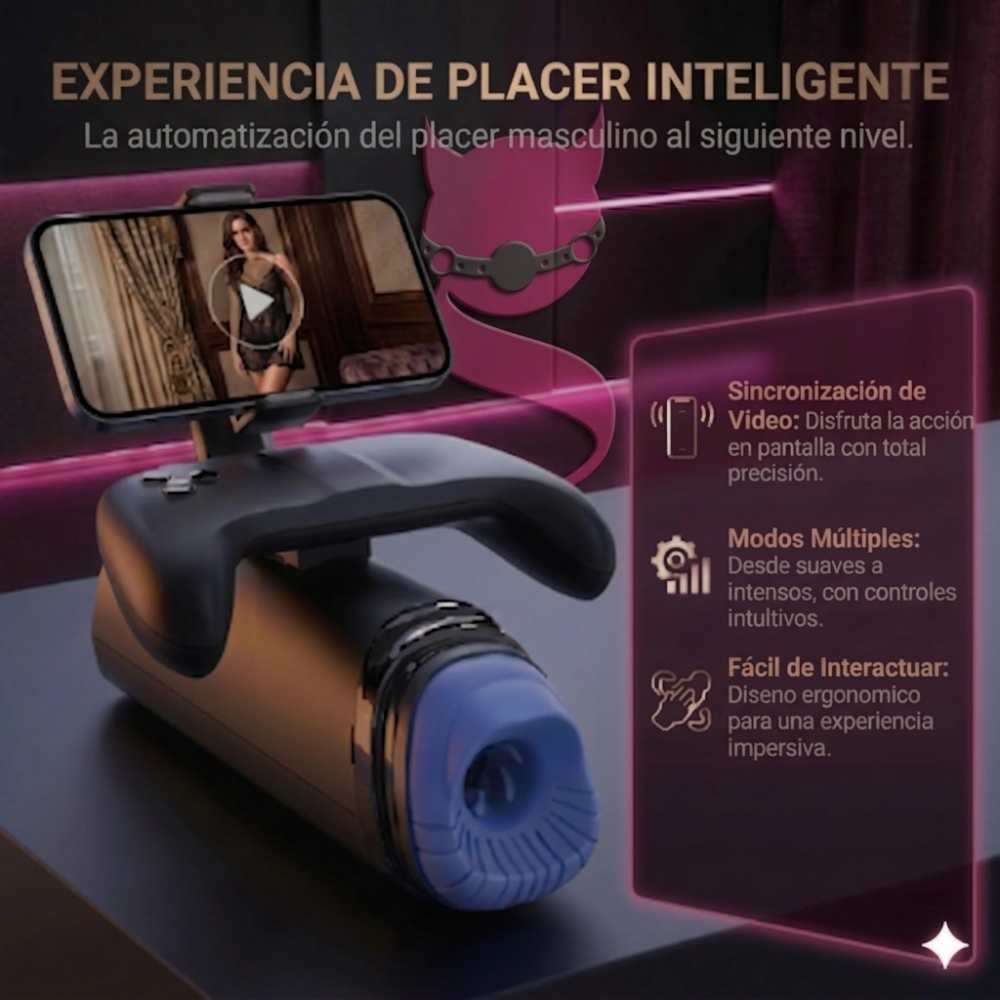 Masturbandor Multifunción con porta Telefono