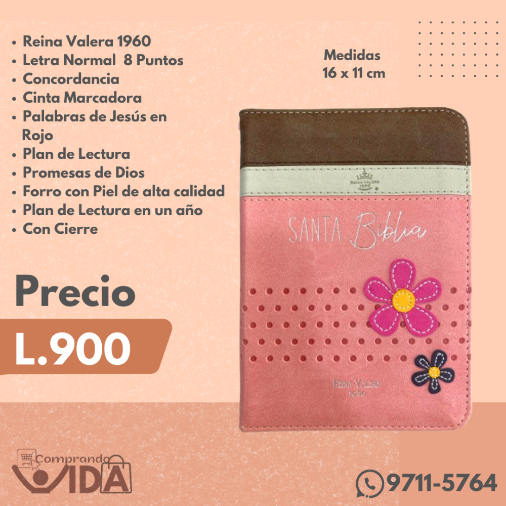 RVR60025CZ ROSA CON FLORES