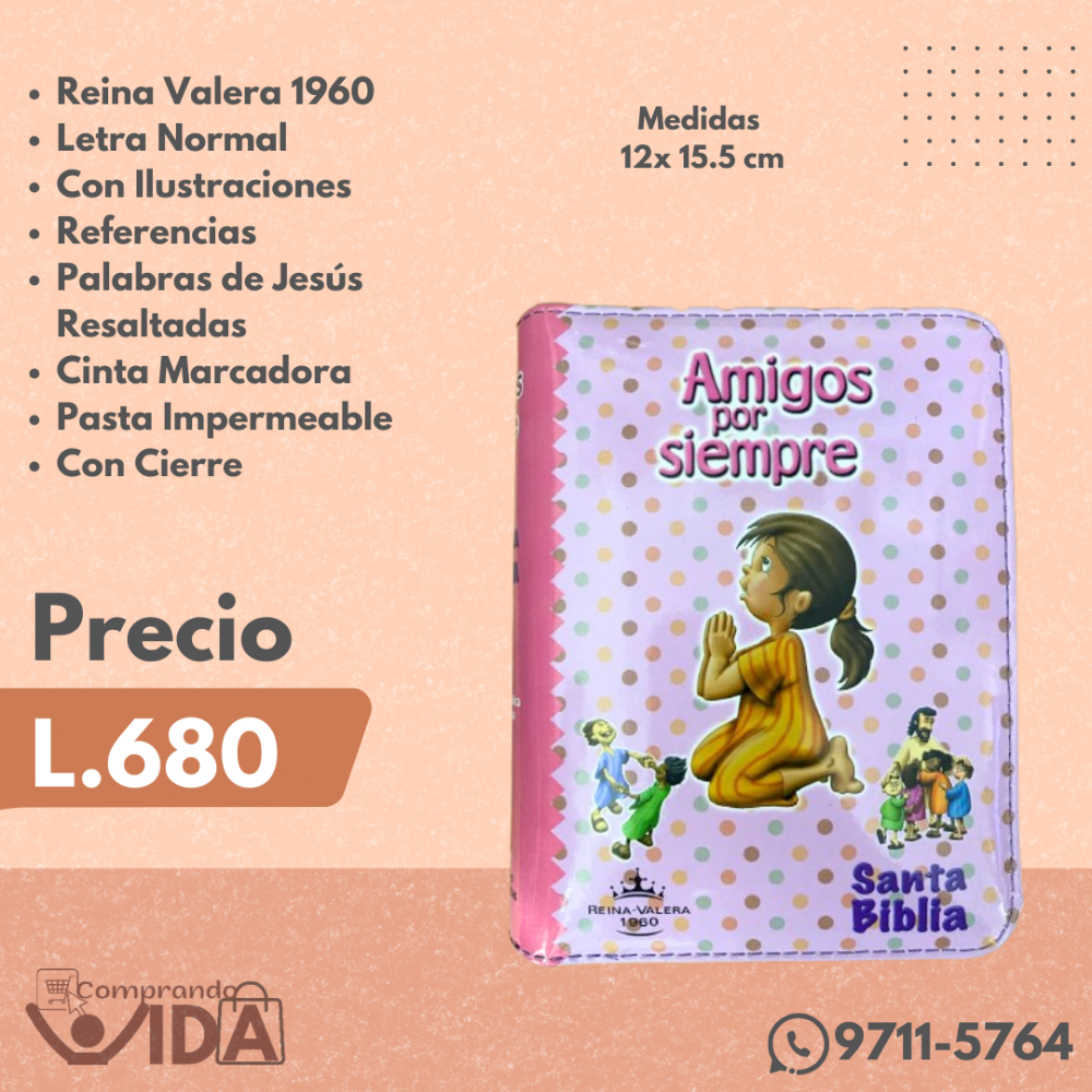 Amigos por Siempre Rosa