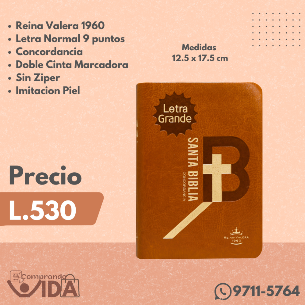 RVR045CLG CAFE LETRA MEDIANA