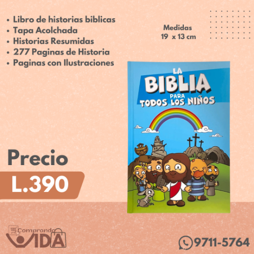 BIBLIA PARA TODOS LOS NIÑOS