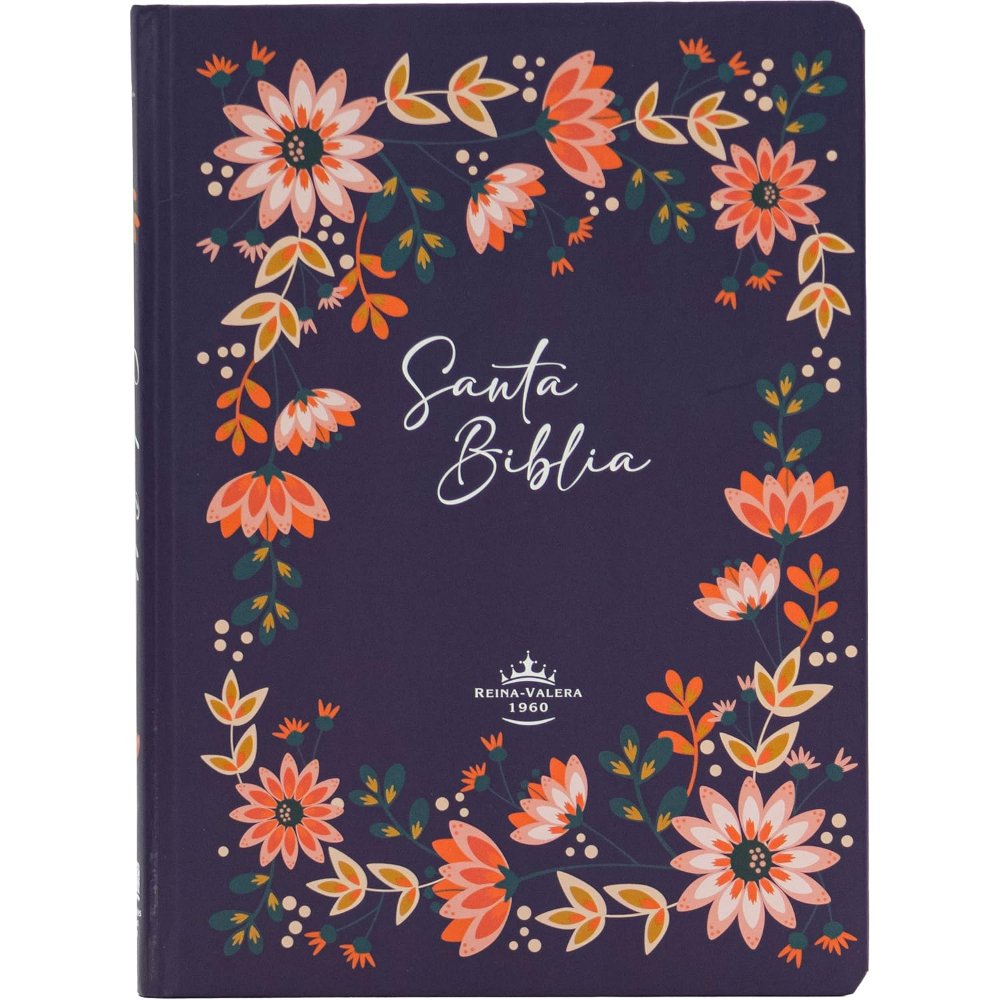 BIBLIA DELGADA FLOREADA RV1960