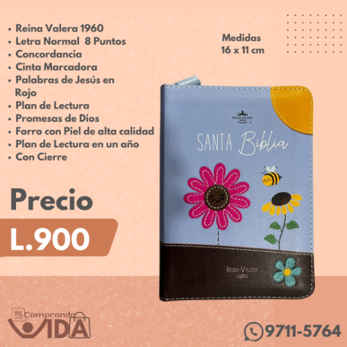 Biblia Cafe Azul Abejas