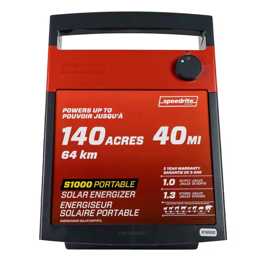 Energizador Solar Compacto S1000