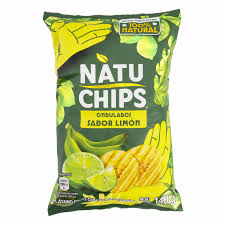 Natu chips sabor a limon 45gr