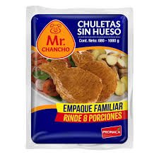 Chuleta sin hueso Mr chancho