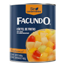 Facundo coctel de frutas 480g