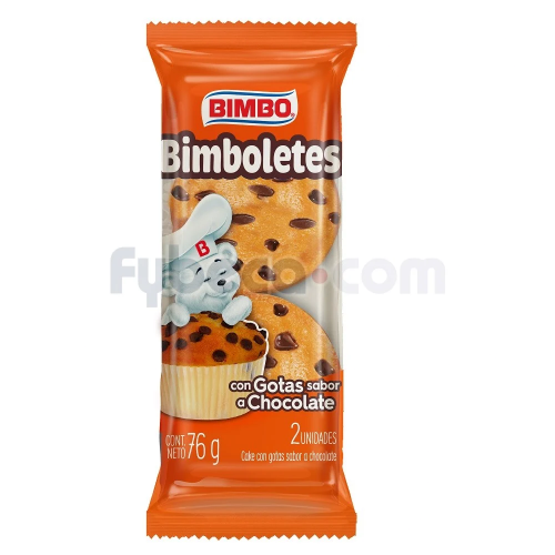 Bimbolete sabor a chocolate 76g