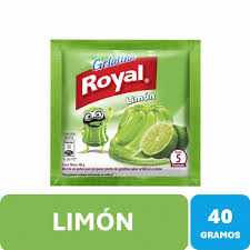 Gelatina royal sabor a limon 40g