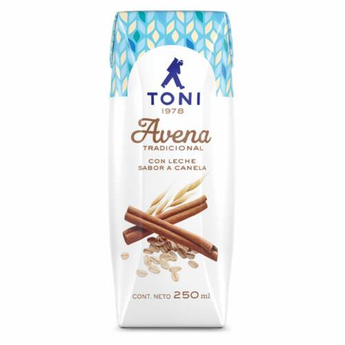 Avena con leche sabor a canela TONI