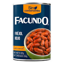 Facundo frejol rojo  425g