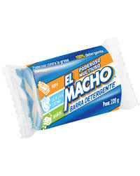 El macho jabon azul 220gr