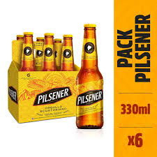 pilsener six pack botella 330cm