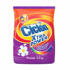 Ciclón detergente polvo floral 4,5KG