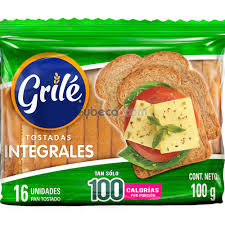 Grile Pan tostado integral 100gr