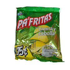 Pa frita crema y cebolla 20g