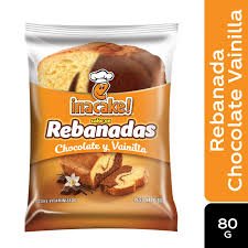rebanadas de chocolate 80g