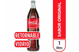 Coca cola 1 Litro retornable vidrio