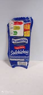 Salchichas plumrose tipo  1  125gr