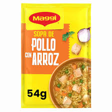 Sopa de pollo con arroz 60g