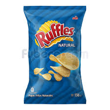 Ruffles natural 136g