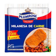 Milanesa de carne 80g
