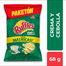 Ruffles crema y cebolla 136gr