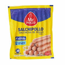 Salchichas de pollo Tipo l