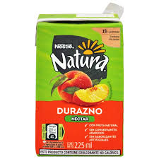Natura sabor. Durazno 225ml