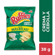 Ruffless crema y cebolla 16g