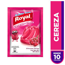 Gelatina royal sabor a cereza 80g