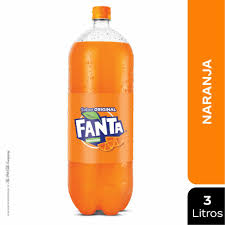 Fanta naranja 3 litros