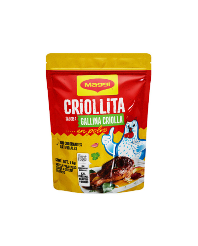 Criollita sobre
