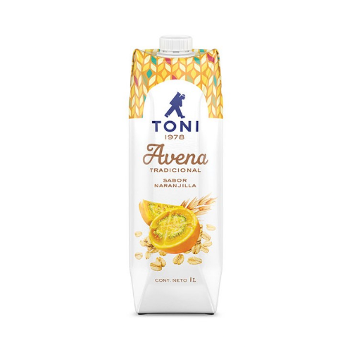Avena sabor a naranjilla