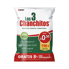 Manteca vejetal 3 chanchitos 210gr