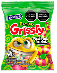 Grissly gusanos acidos 80g