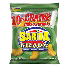 Sarita crema y cebolla 20g