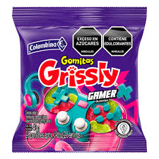 Gomitas grissly gamer 80g