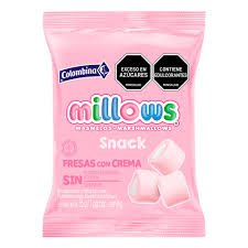 Millows masmelos rosado 35g