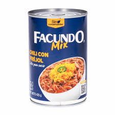 Facundo mix chili con frejol 425g