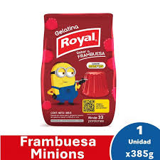 Gelatina royal frambuesa 385gr