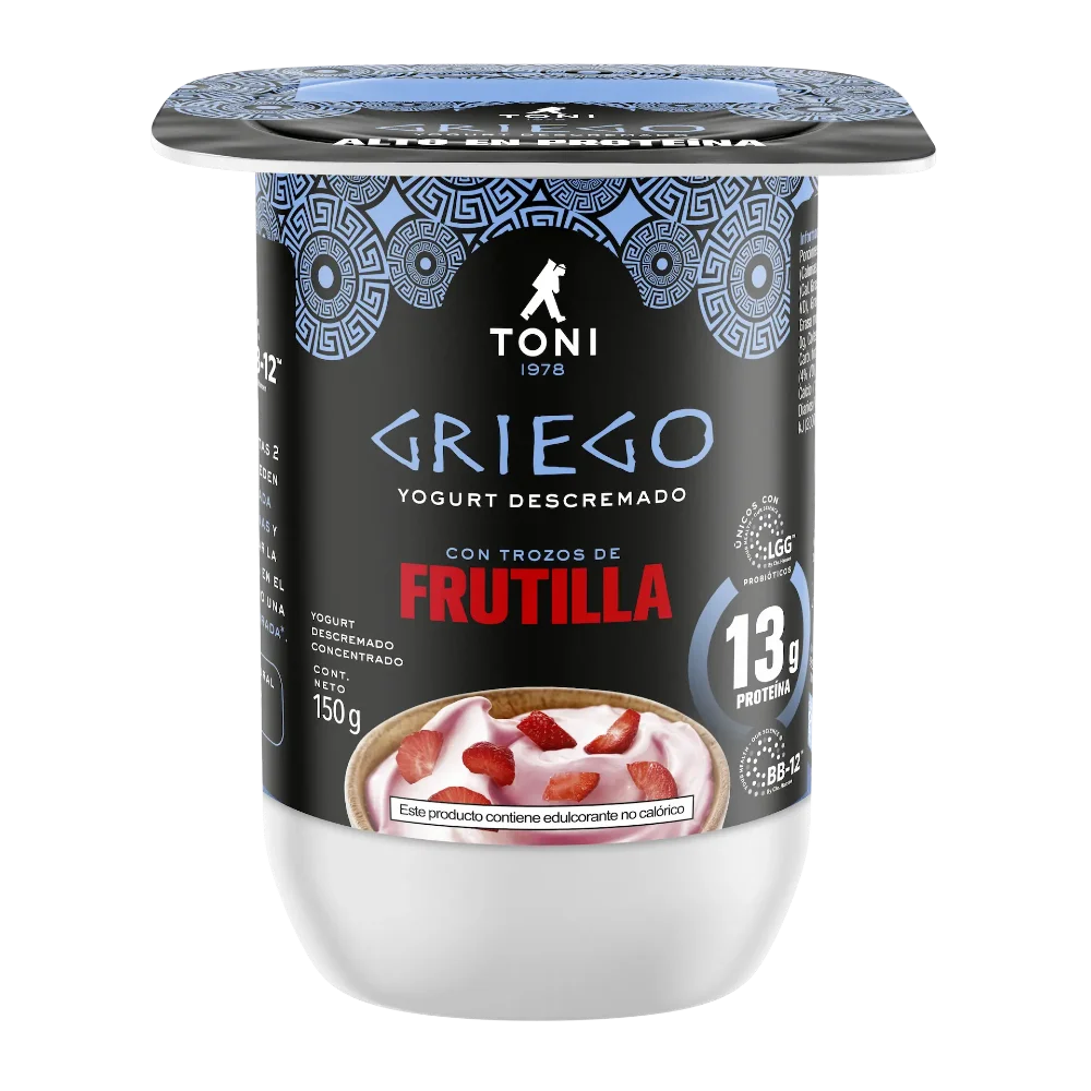 Yogurt Toni Griego Frutilla 90g