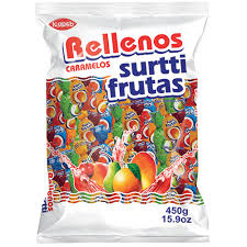 Rellenos surti frutas 450g