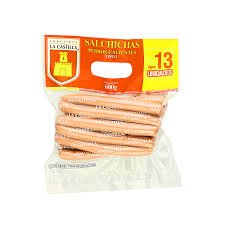 Salchicha perro caliente tipo l